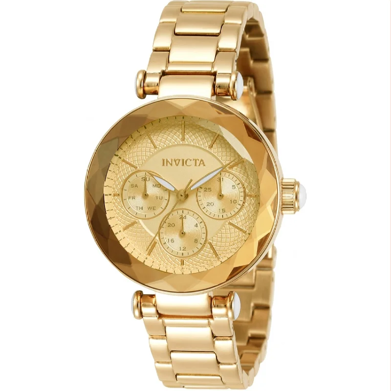 Dual-tone watches-Invicta Women's 31297 Angel Gold-Tone Stainless Steel Watch