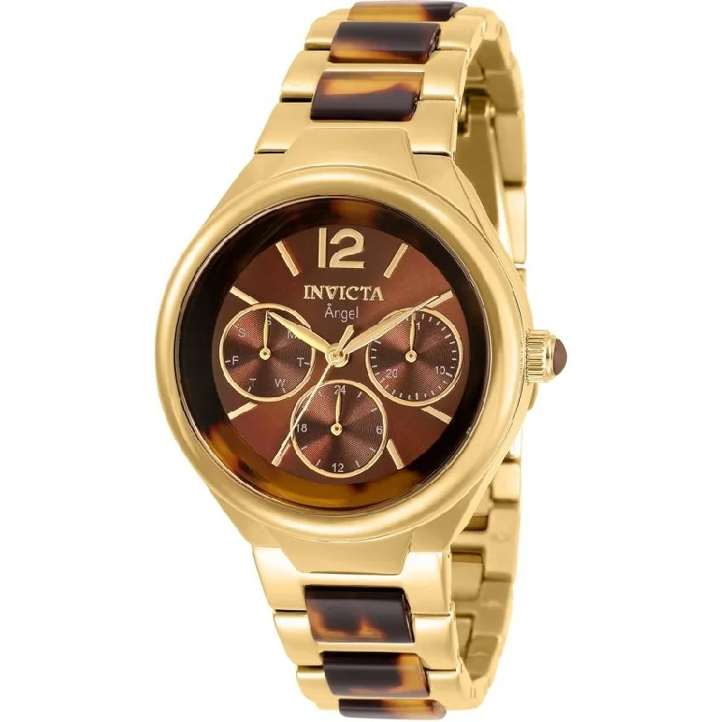 Chic analog watches-Invicta Women's 32069 Angel Gold-Tone Stainless Steel Watch